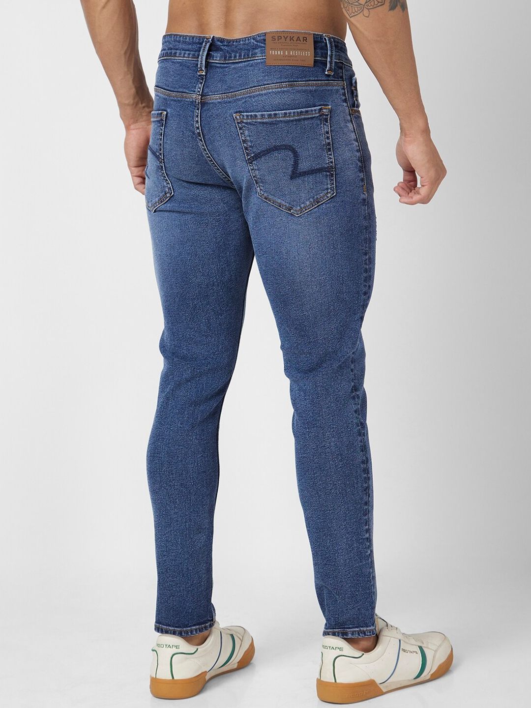 SPYKAR Men Mid-Rise Kano Skinny Fit Stretchable Jeans