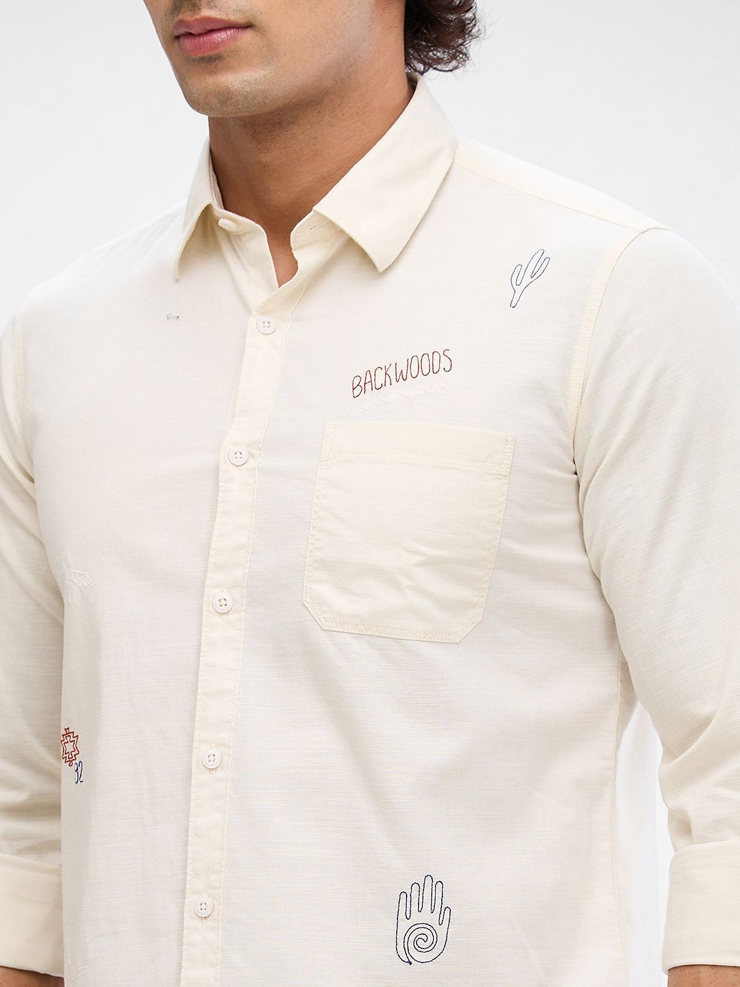 SPYKAR Men Solid Slim Fit Opaque Casual Shirt