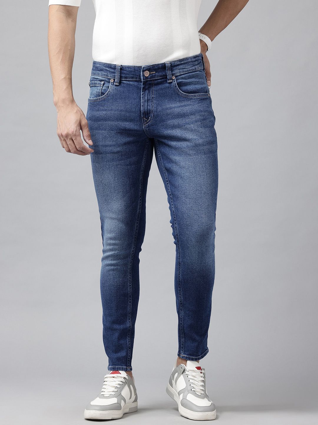 SPYKAR Men Kano Slim Fit Stretchable Jeans