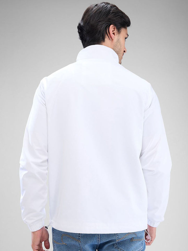 SPYKAR Men Full Sleeve Regular Fit Solid Bomber Jacket