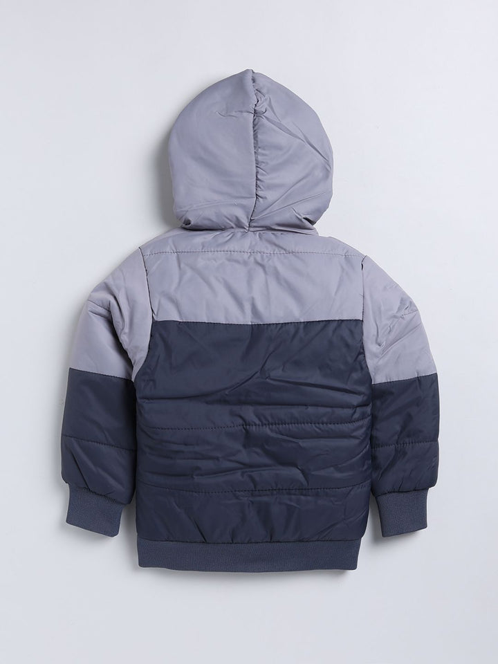 Moms Love Infant Boys Colourblocked Lightweight Padded Jacket