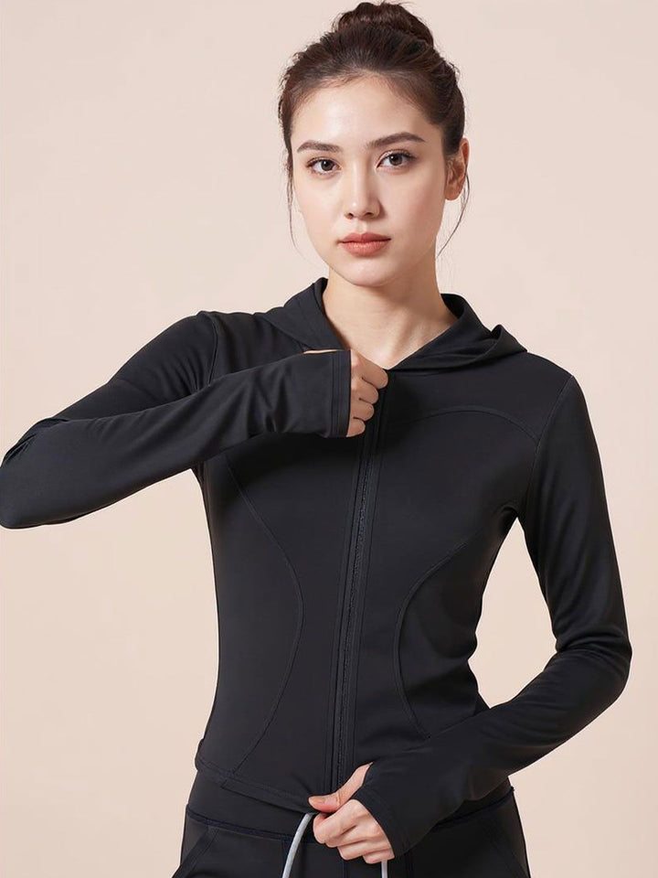 HRX oleh Hrithik Roshan Wanita Bergerak Jaket Sporty Pepejal