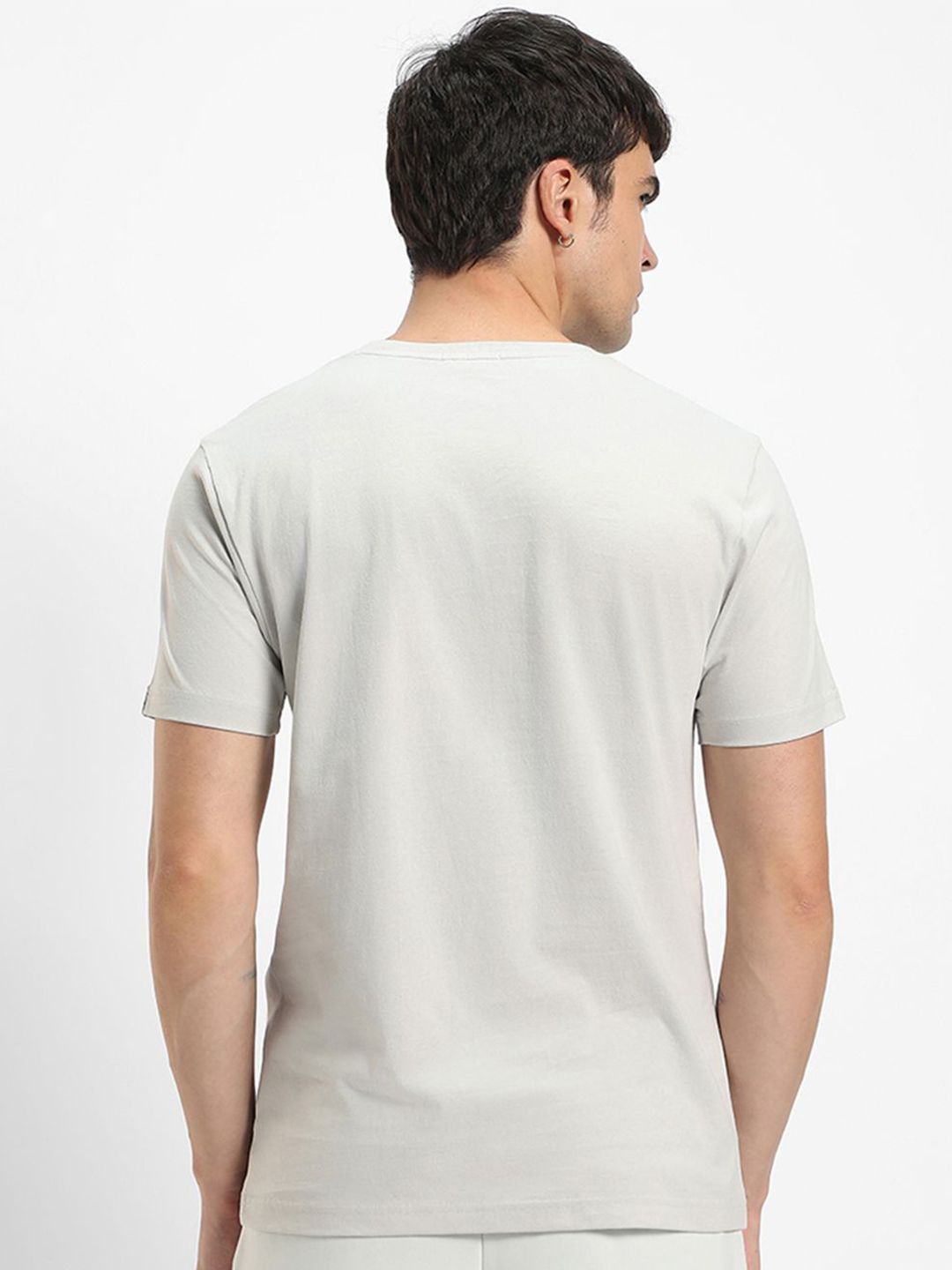 Bewakoof Men Typography Printed Round Neck Pure Cotton T-shirt