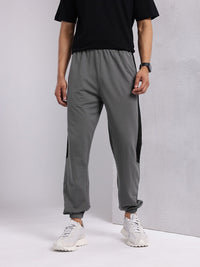 HRX oleh Hrithik Roshan Men Lifestyle Joggers dengan Panel Kontras