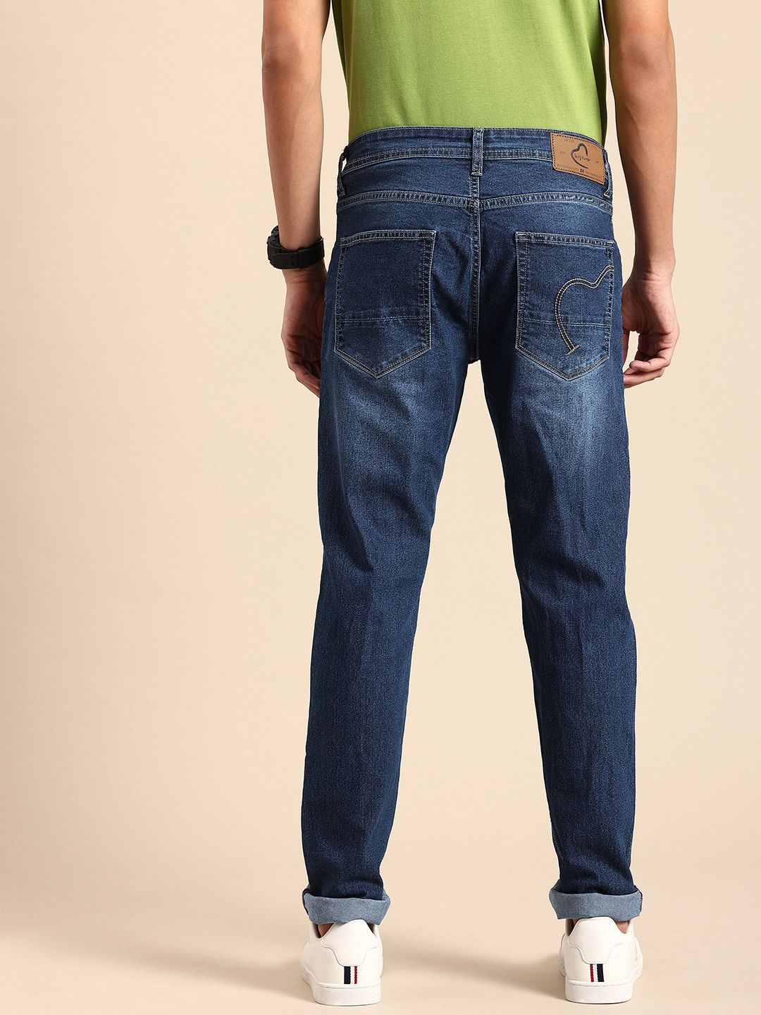 Being Human Men Slim Fit Light Fade Stretchable Jeans