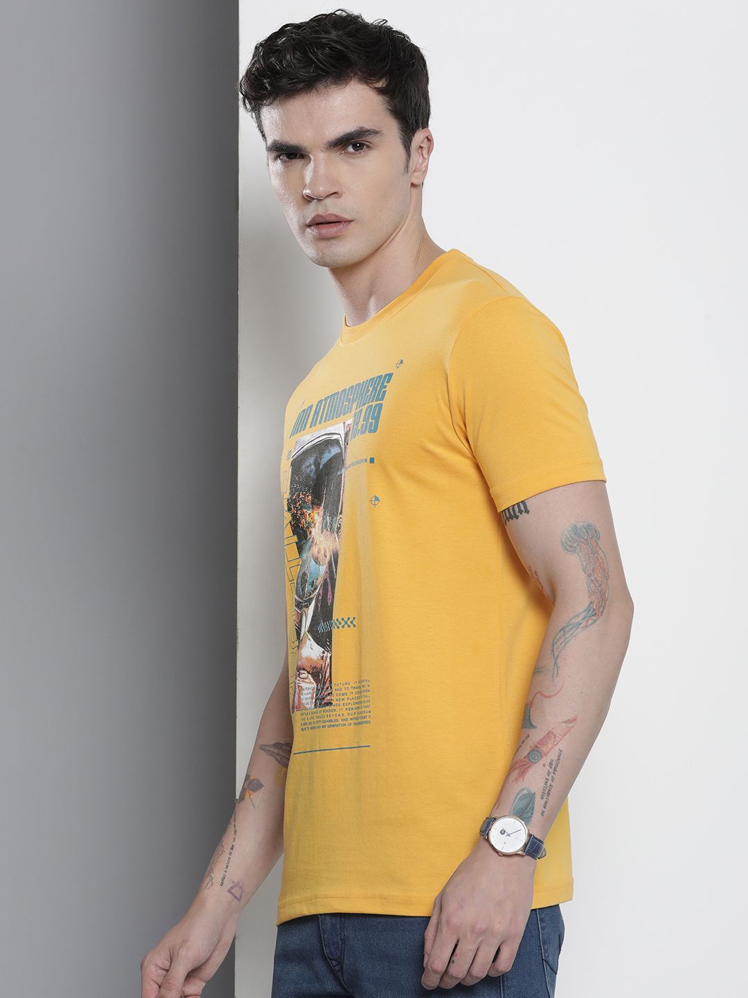 The Indian Garage Co Men Printed T-shirt