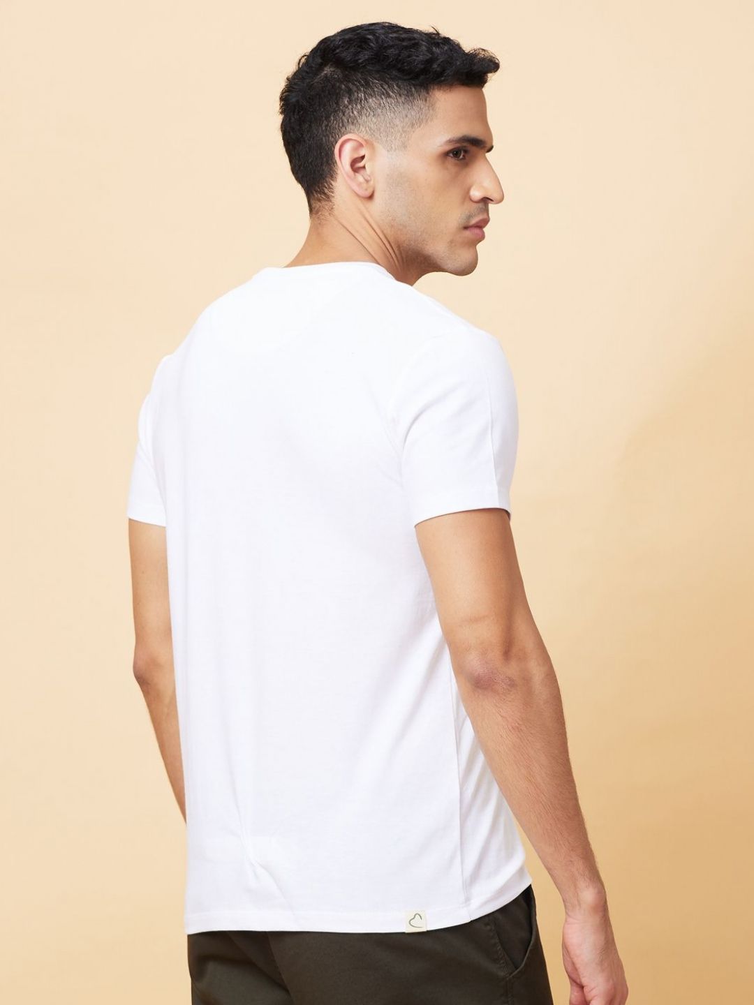 Being Human Men Printed Pure Cotton T-shirt