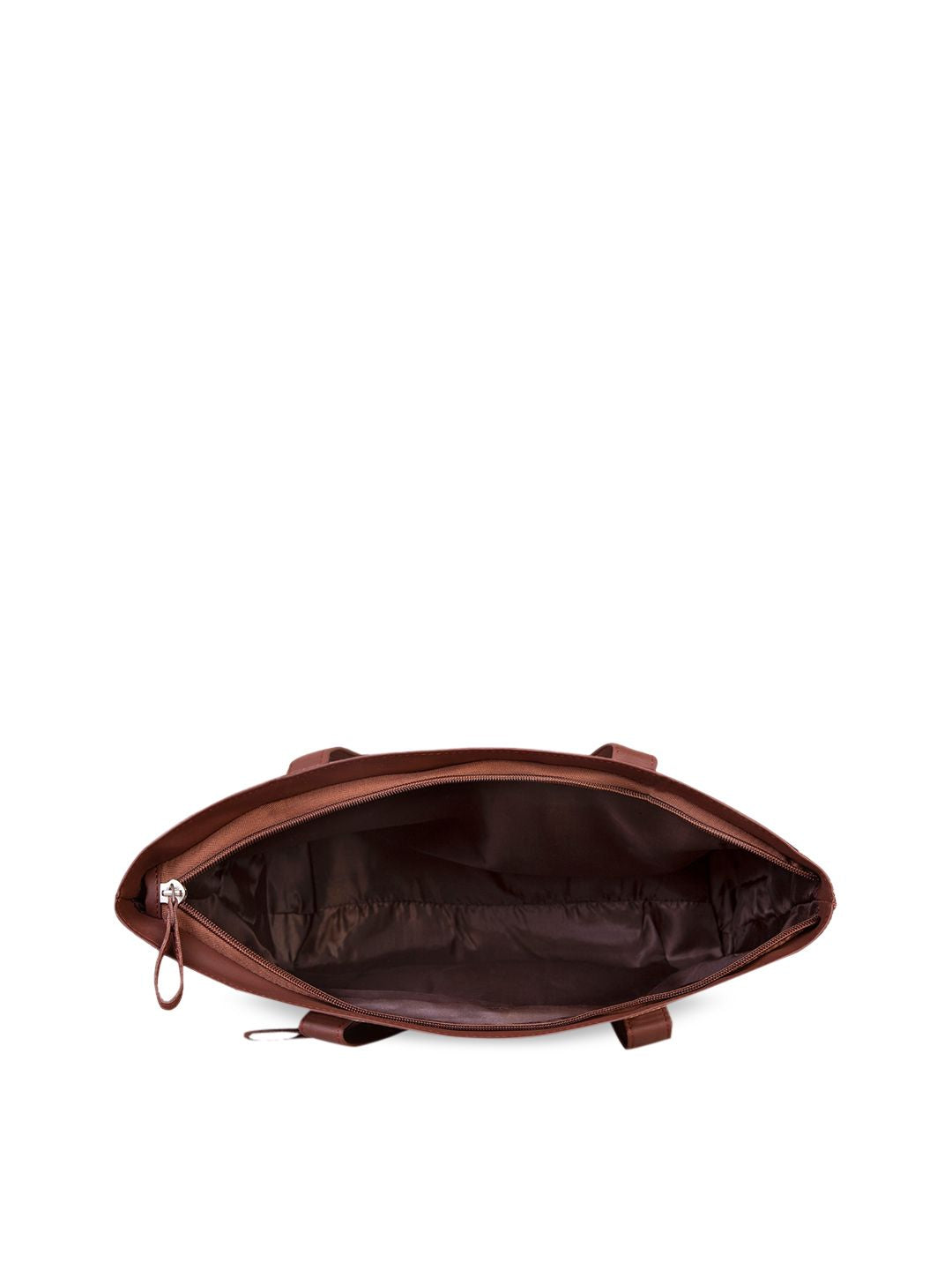 ZOUK Black Printed Structured Shoulder Bag