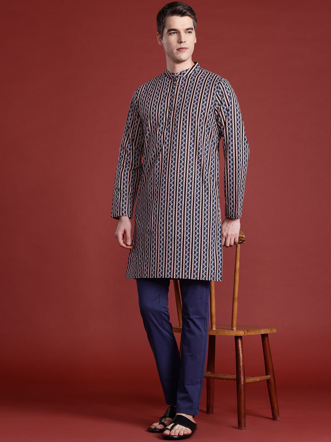 Anouk Pure Cotton Printed Kurta