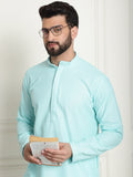 SOJANYA Geometric Embroidered Pure Cotton Straight Kurta