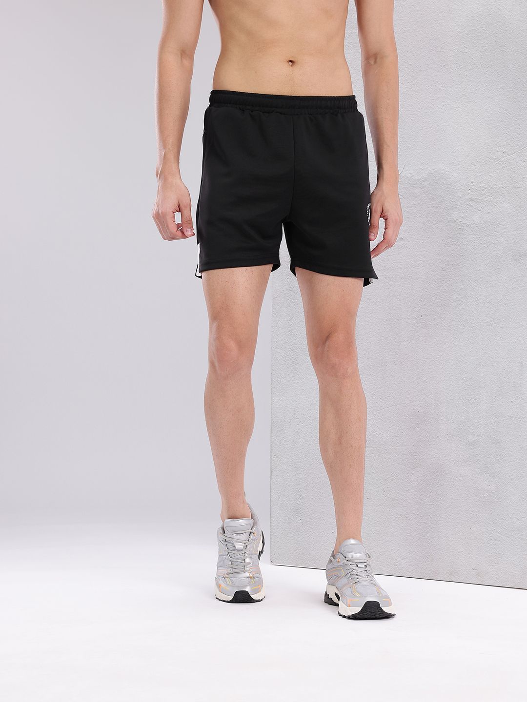 HRX by Hrithik Roshan Men Brand Logo Print Detail Rapid-Dry Running Shorts