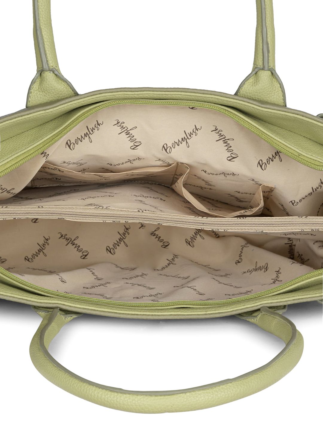 Berrylush Women's Structured Handheld Bag with Applique