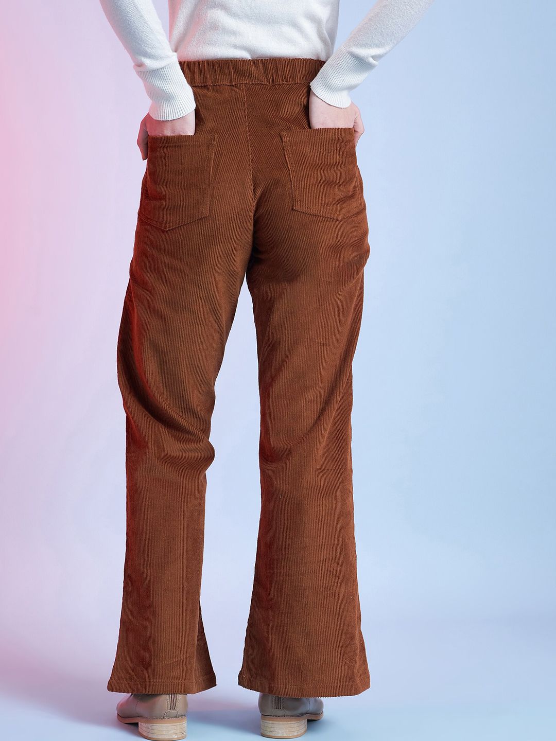 STREET 9 Women Relaxed Cotton Trousers