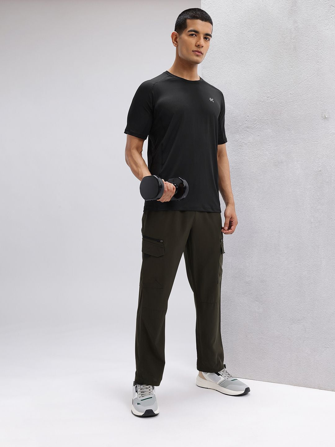 HRX by Hrithik Roshan Men Mesh Detail Training T-shirt