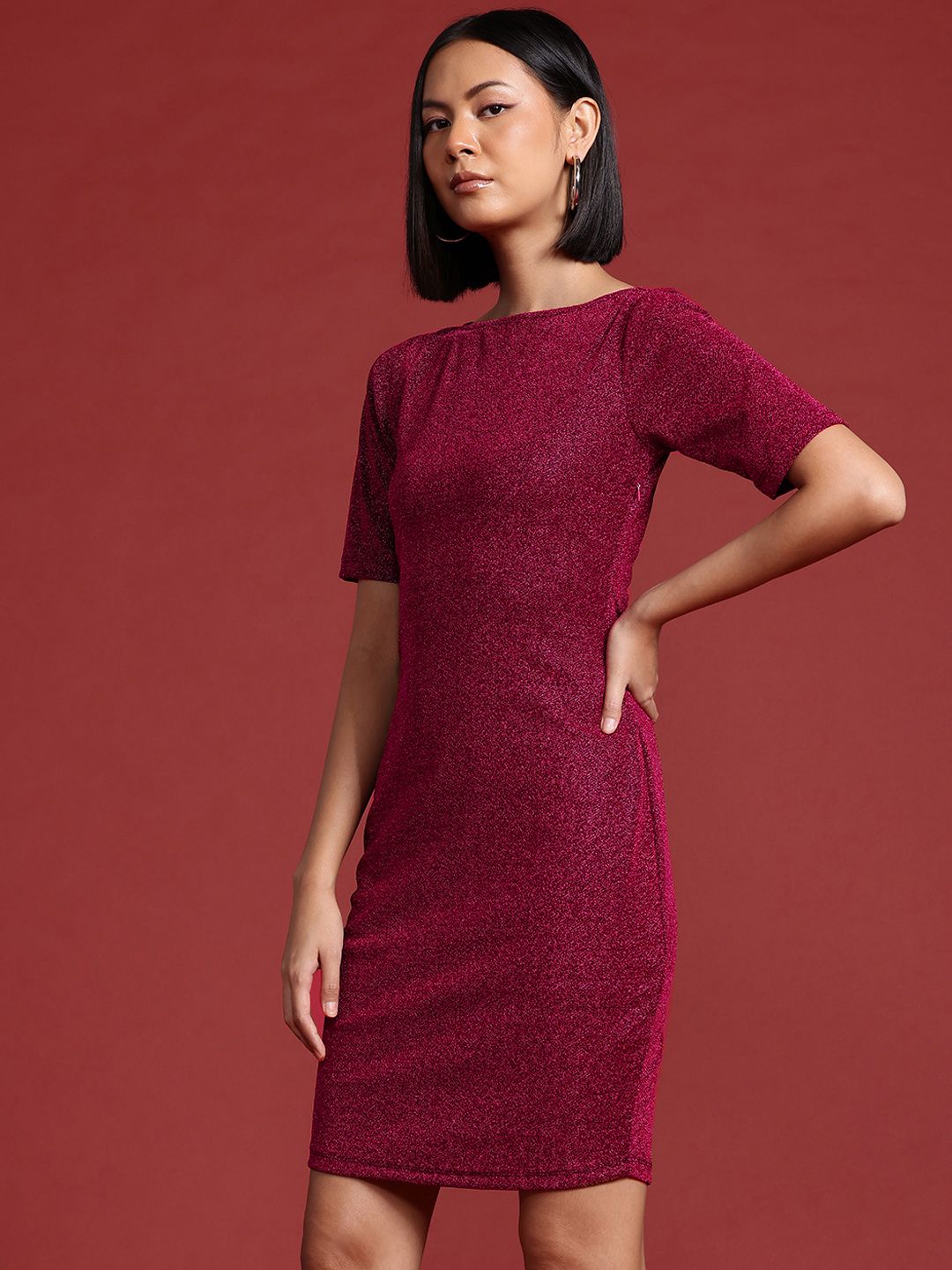 all about you Bling & Sparkly Sheath Dress