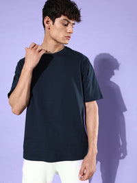 DILLINGER Printed Pure Cotton Oversized T-shirt