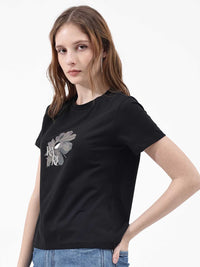RAREISM Graphic Printed Cotton T-shirt