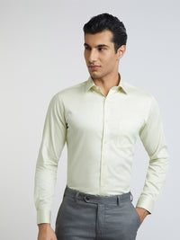 Raymond Men Organic Cotton Slim Fit Opaque Formal Shirt