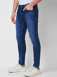 SPYKAR Men Tapered Fit Clean Look Light Fade Mid Rise Cotton Jeans