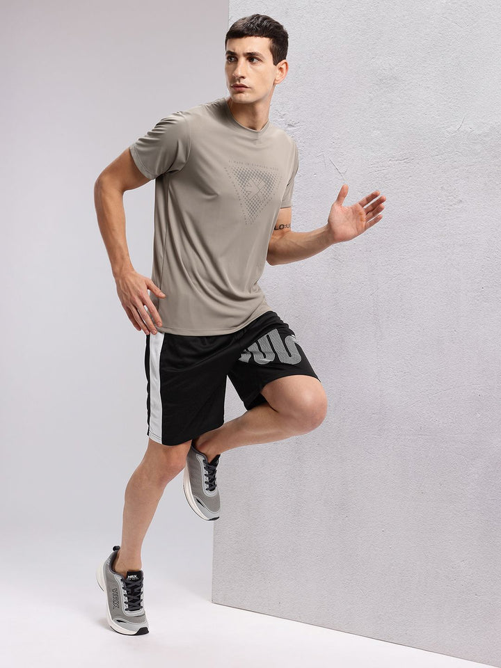 HRX by Hrithik Roshan Men Printed Reflective Rapid Dry Running Shorts