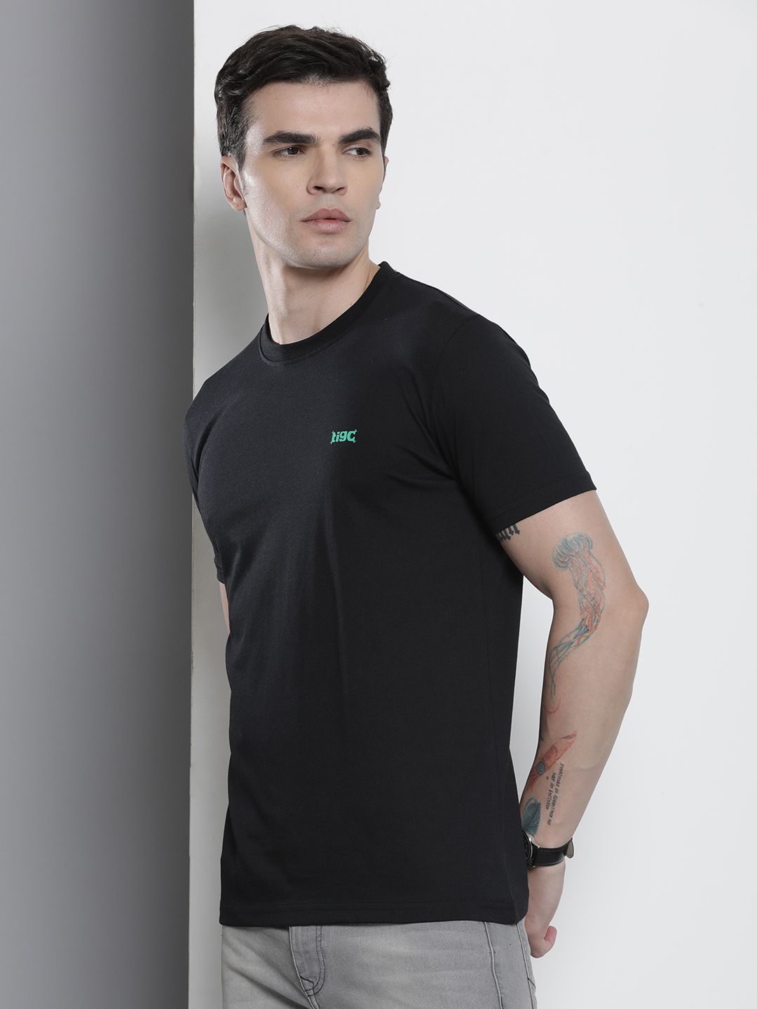 The Indian Garage Co Typography Printed T-shirt