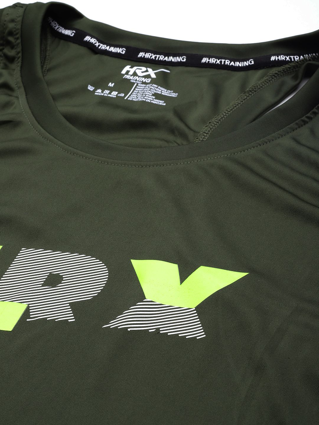 HRX by Hrithik Roshan Printed Rapid-Dry Training T-shirt