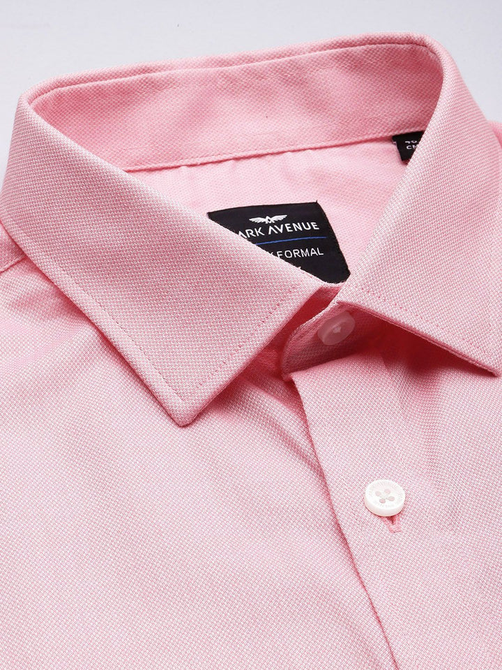 Park Avenue Textured Pure Cotton Formal Shirt