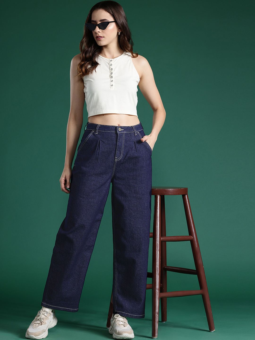 DressBerry Women Slouchy Fit Stretchable Jeans
