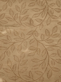 Cortina Bronze-Coloured Set of 2 Embossed Leaf Print Door Curtains