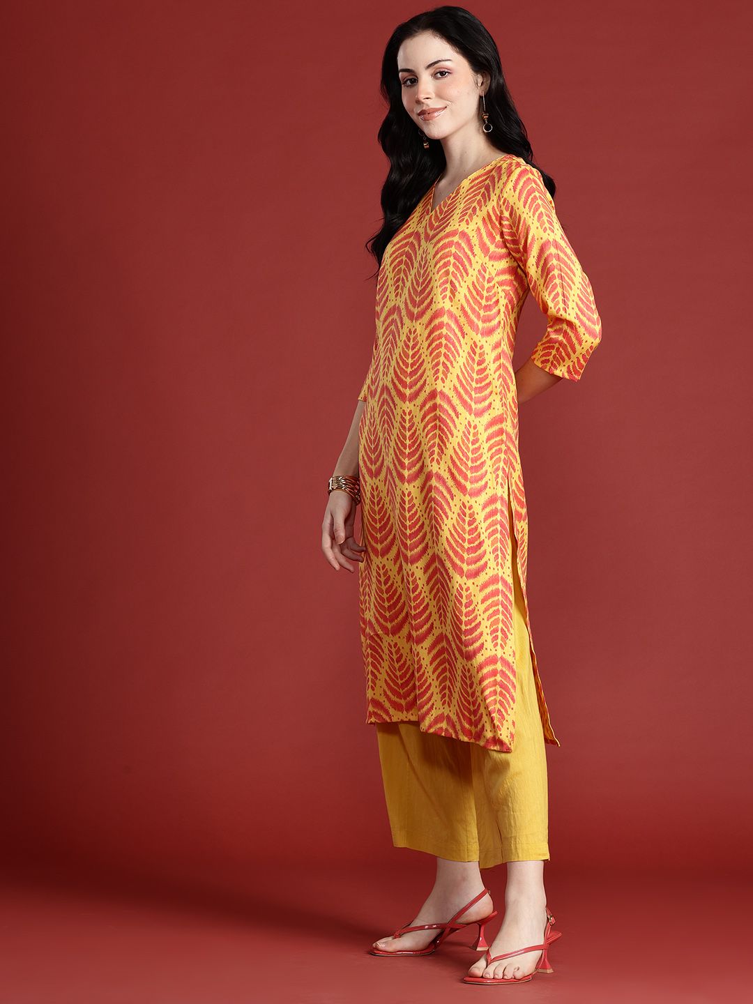 Anouk Women Ethnic Motifs Printed Kurta