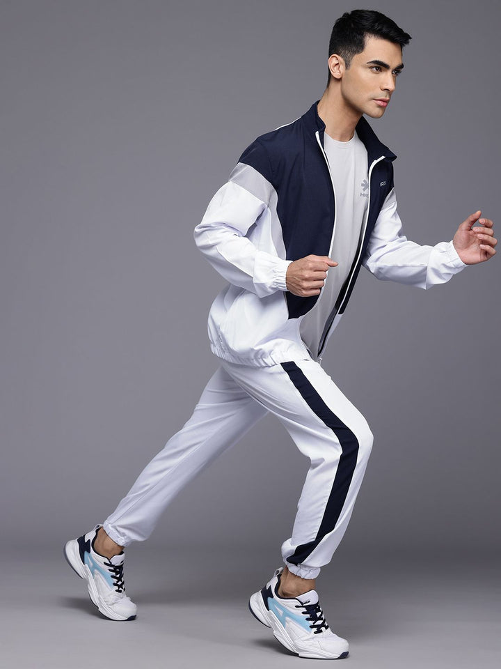 HRX by Hrithik Roshan Colourblocked Rapid-Dry Running Tracksuit