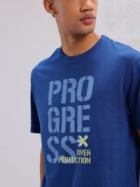 HRX by Hrithik Roshan Typography Print Training T-shirt