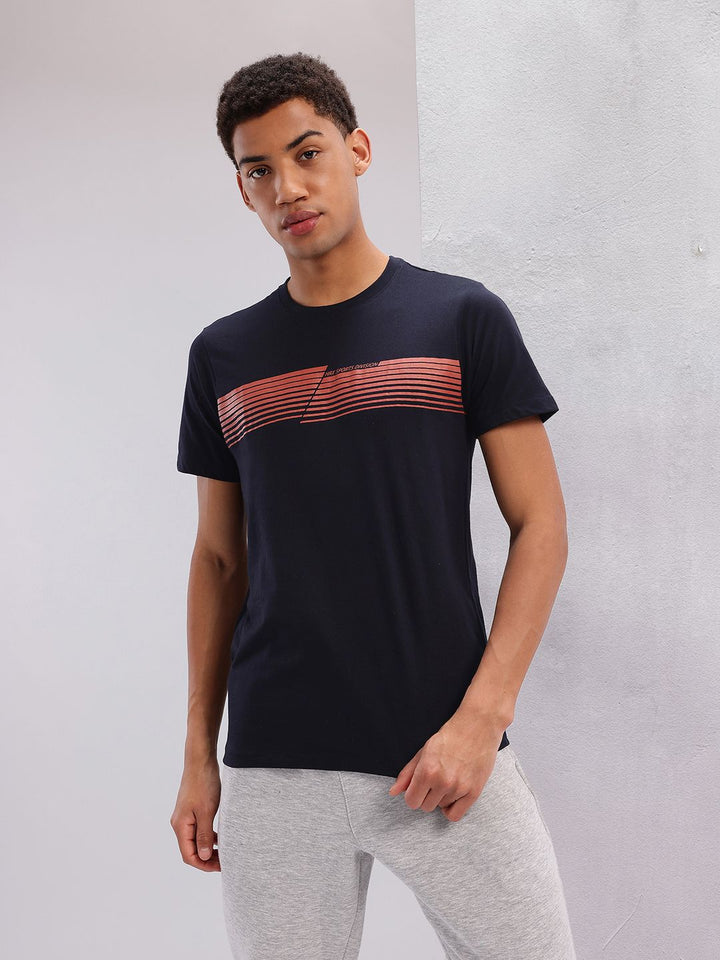 HRX by Hrithik Roshan Striped Lifestyle T-shirt