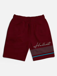 HELLCAT Boys Pack Of 2 Typography Printed Shorts
