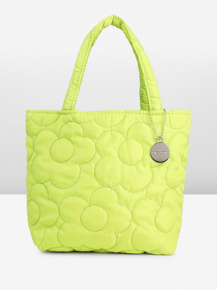 DressBerry Floral Self-Design Quilted Handheld Bag