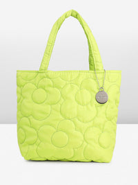 DressBerry Floral Self-Design Quilted Handheld Bag