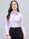 Style Quotient Women Smart Spread Collar Formal Shirt