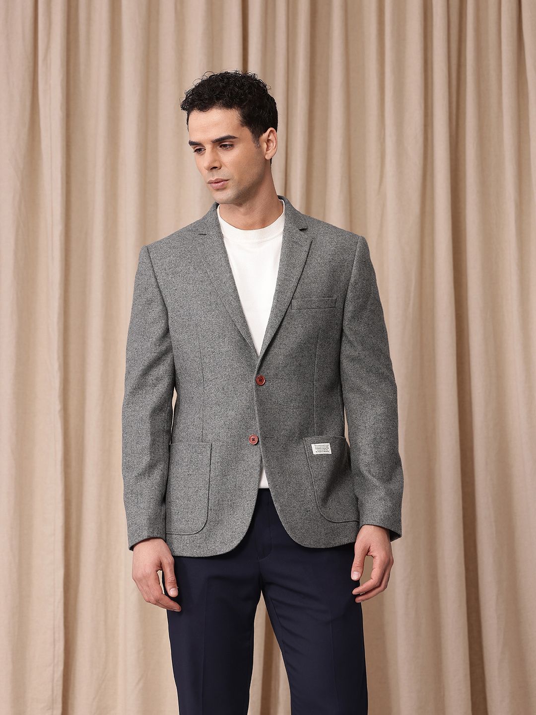 Mr Bowerbird Tailored Fit Single Breasted Blazers