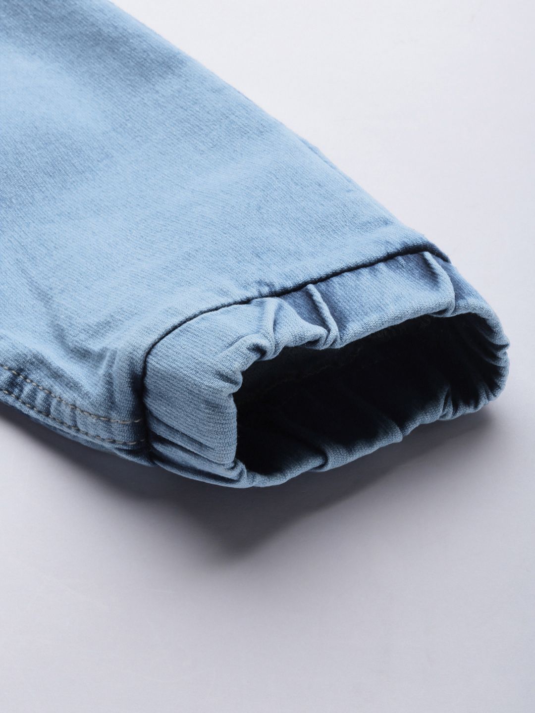 The Indian Garage Co Men Slim Fit Heavy Fade Stretchable Jeans