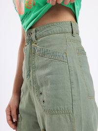DressBerry Women Urban Savvy Cargo Style Shorts