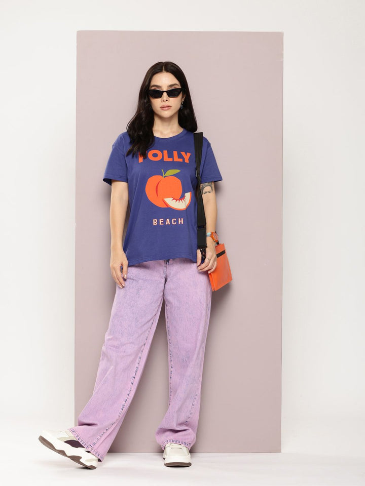 DILLINGER Printed Pure Cotton Boxy T-shirt