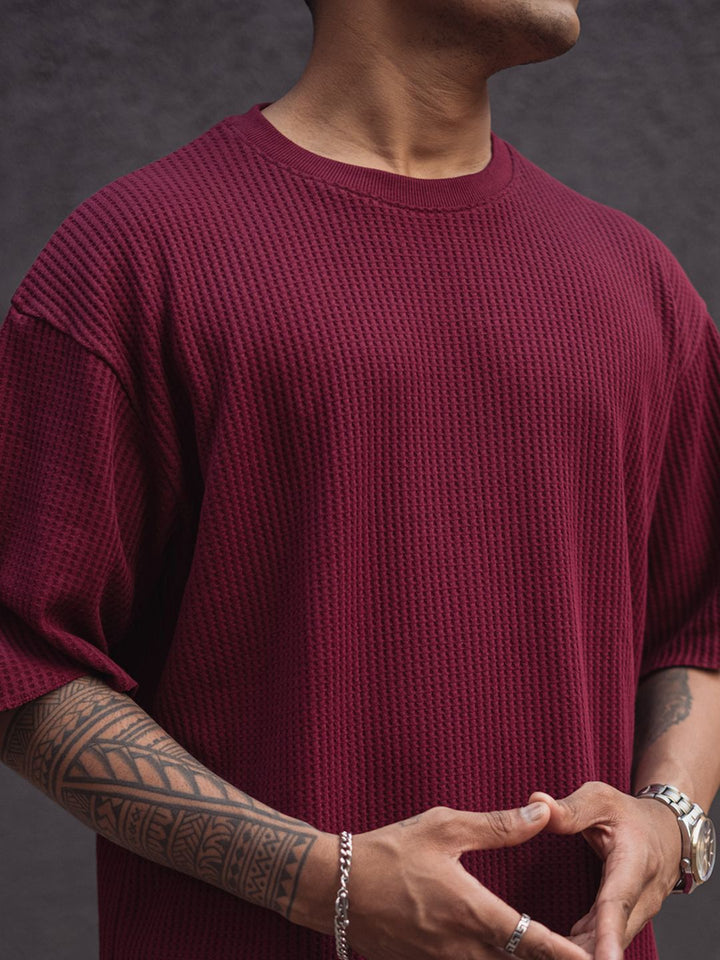Powerlook Round Neck Short Sleeves Cotton T-shirt