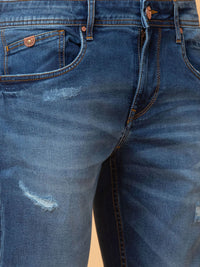 Being Human Men Mildly Distressed Heavy Fade Jeans