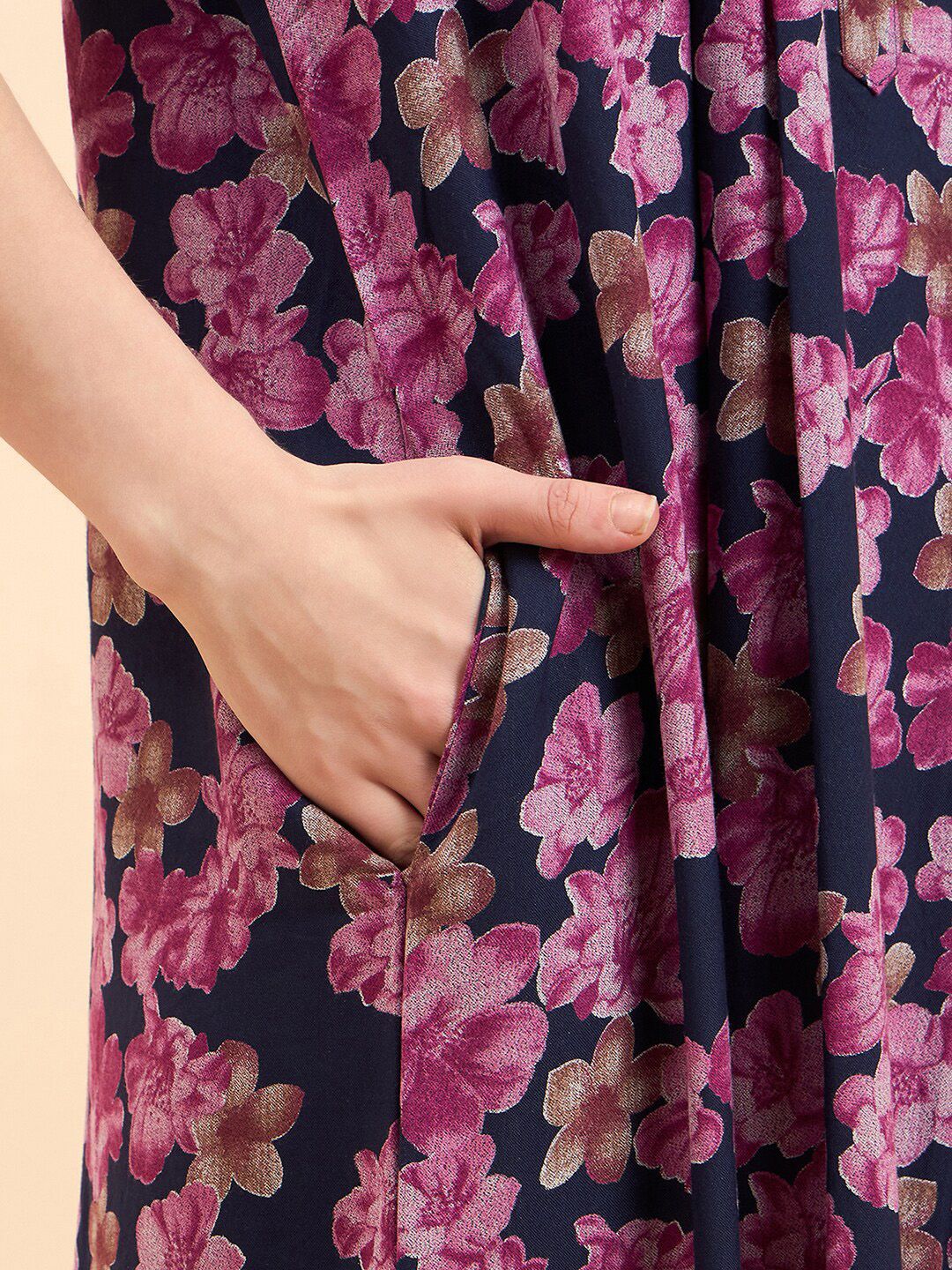 Sweet Dreams Floral Printed Pure Cotton Maxi Nightdress