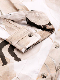 The Indian Garage Co Slim Fit Floral Printed Casual Shirt