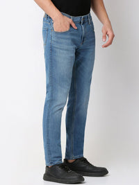 SPYKAR Men Slim Fit Light Fade Stretchable Jeans