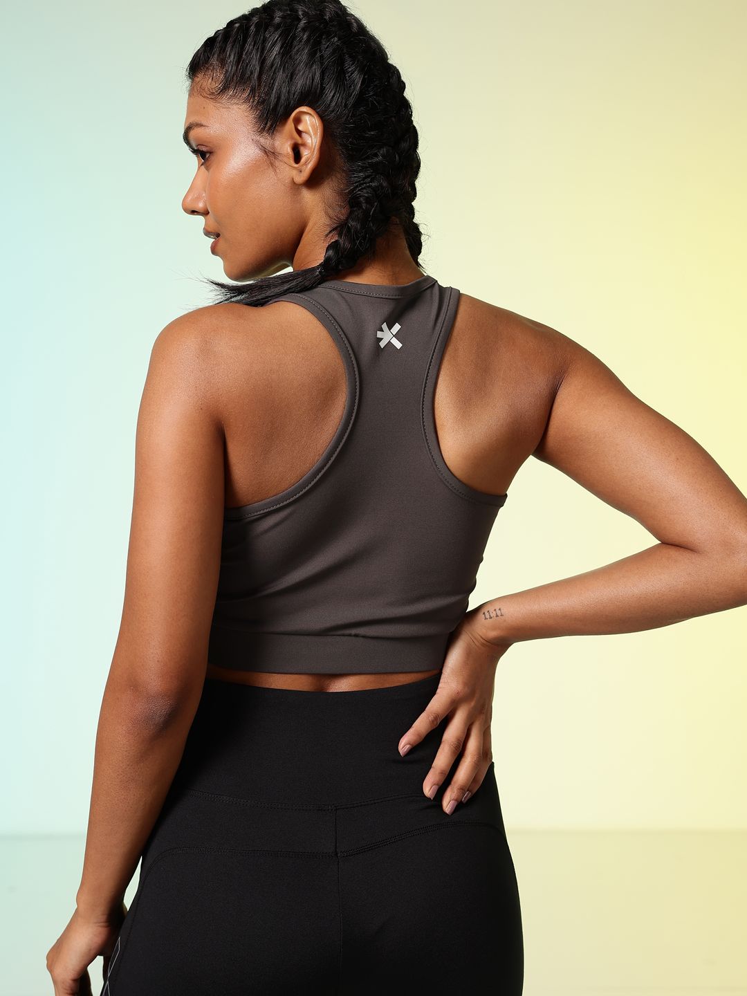 HRX by Hrithik Roshan Lightly Padded Rapid-Dry Training Bra HR_SS25_W_BA_KT059_03_C