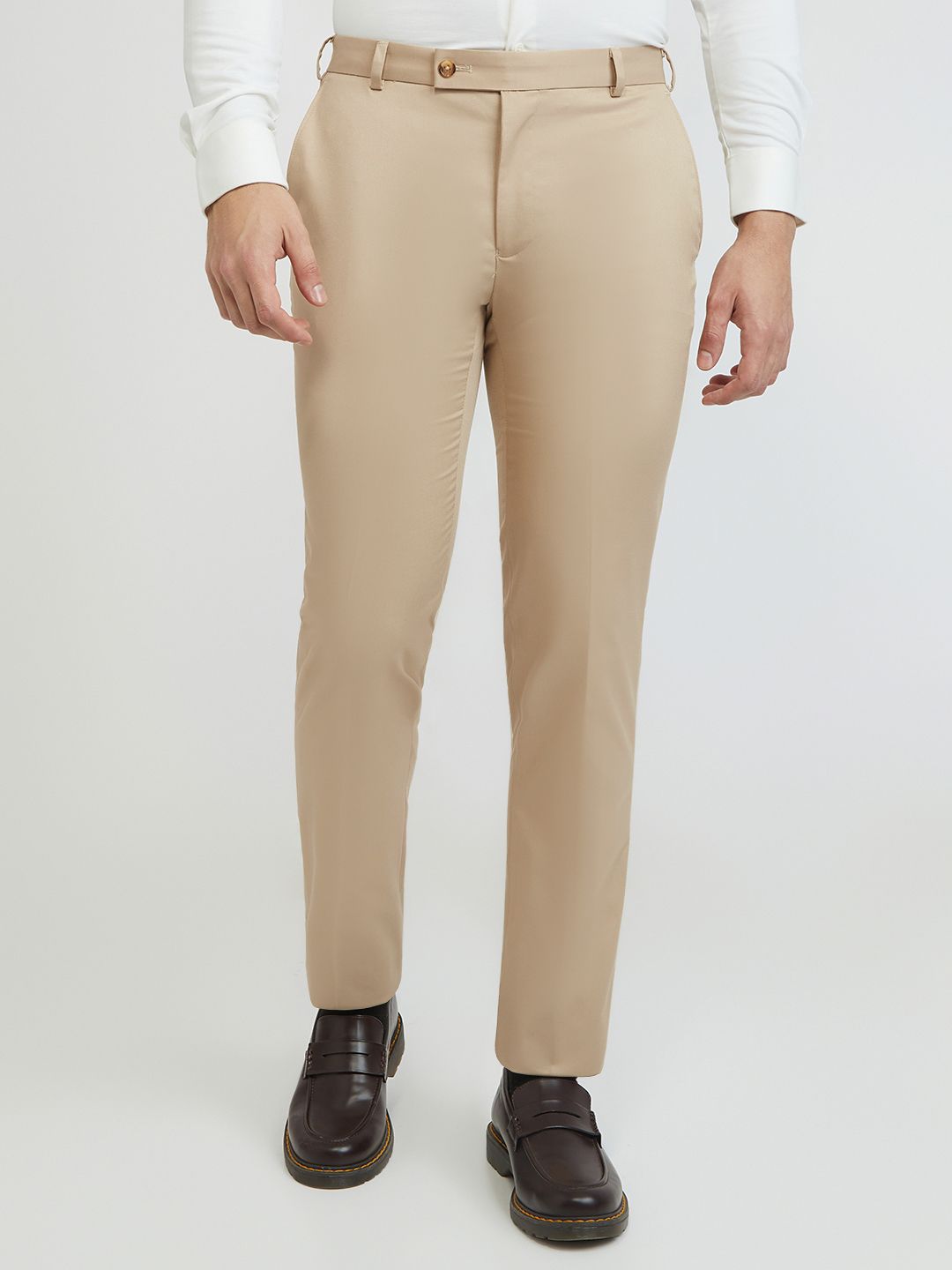 Raymond Men Slim Fit Formal Trousers