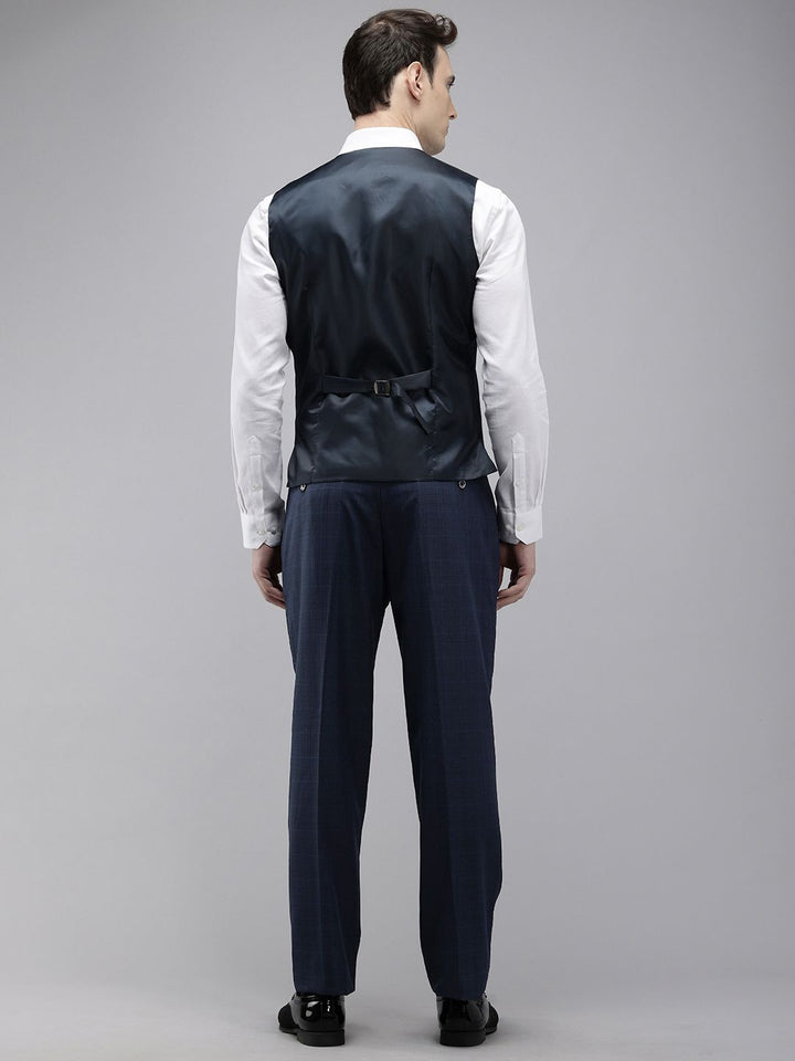 Park Avenue Notched Lapel Collar 3 Piece Formal Suit