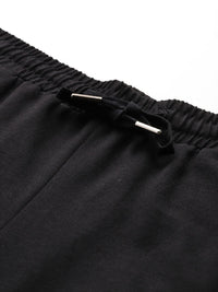 Monte Carlo Women Mid-Rise Regular Fit Track Pants with Contrast Piping